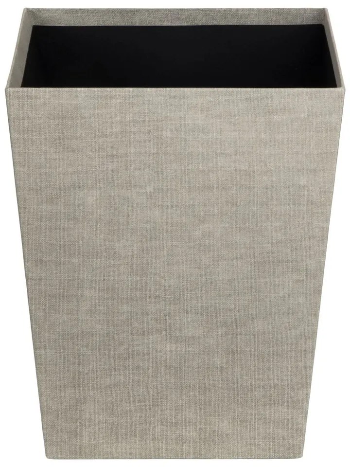 Cestino per la spazzatura beige Sofia Canvas Paper Laminate – Bigso