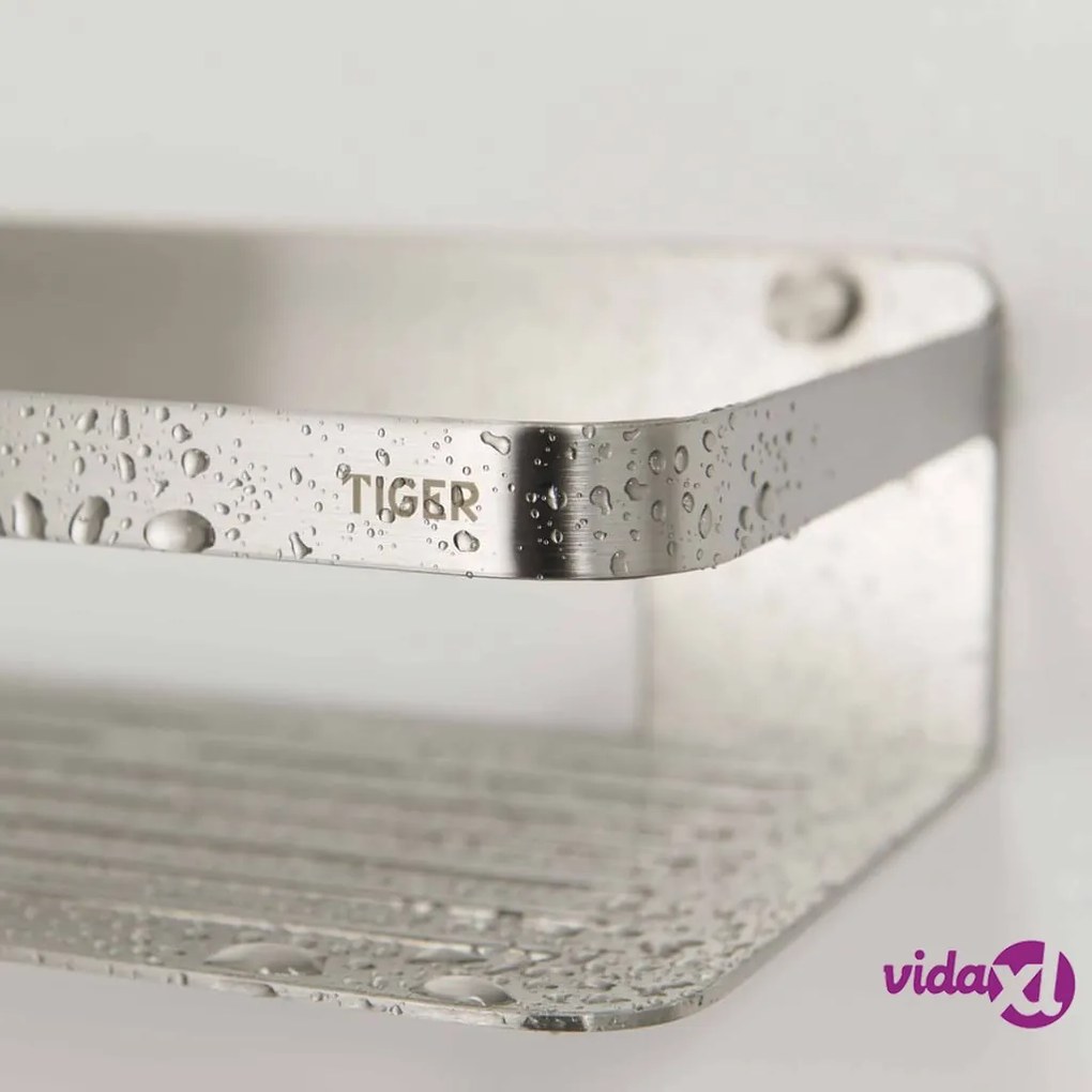 Tiger Mensola da Bagno Caddy Argentata 1400030946