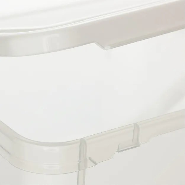 Plastový úložný box s víkem – Rotho