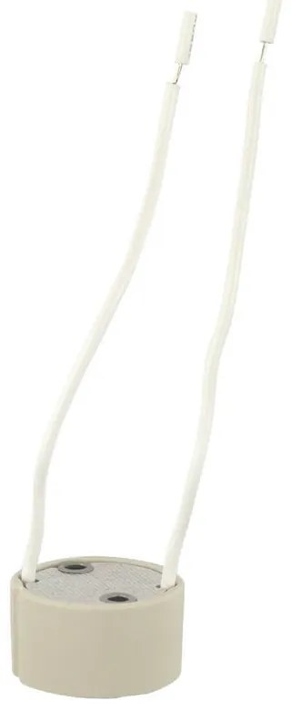 Faro da Incasso Orientabile Bianco - 1 lampada AR111 Foro 165x165mm