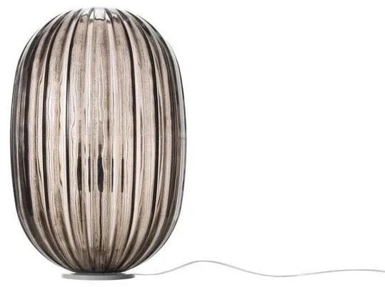 Plass Medio Lampada da Tavolo con Dimmer Grigio - Foscarini