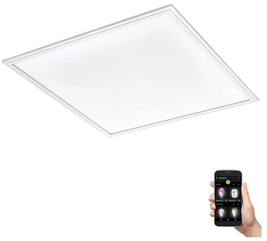 Eglo 900046 - Plafoniera LED dimmerabile SALOBRENA-Z LED/33W/230V bianco