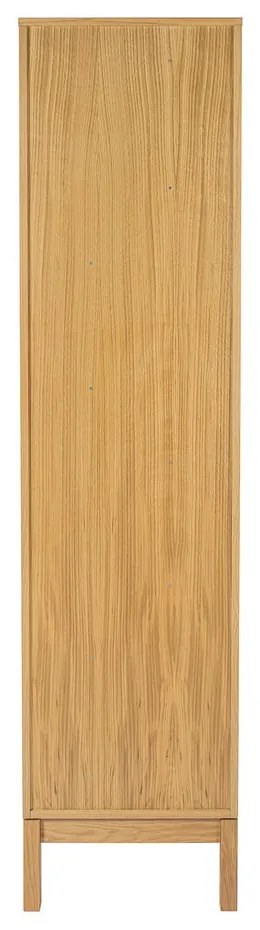 Libreria grigia in rovere 45x185 cm AbbeyWood - Woodman