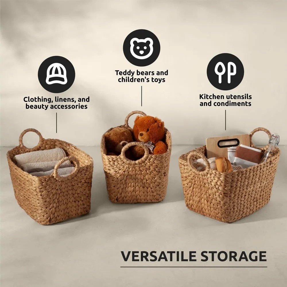 Cesto in vimini 47x29x26 cm Caracas L – Compactor