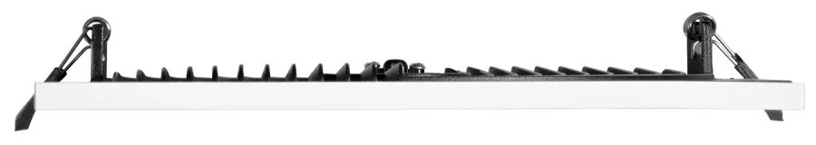 Pannello LED 24W da incasso Quadrato, Foro Tondo Ø205mm, CCT Colore Bianco Variabile CCT
