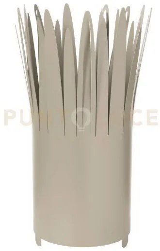 Porta ombrelli con dei raggi sting sabbia in ferro 23x54cmh