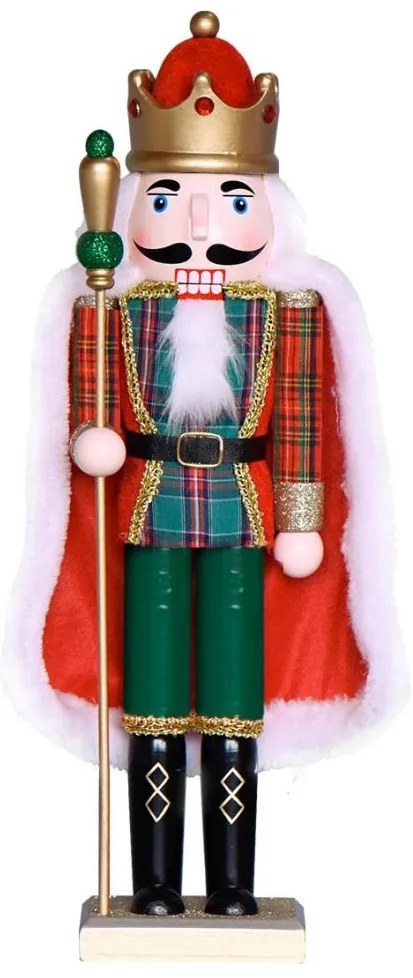 Schiaccianoci decorazione natalizia 38 cm