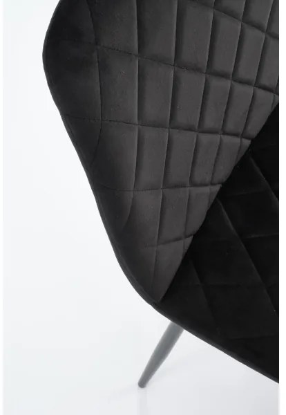Sedia da pranzo ORIS, 1 pezzo, nera