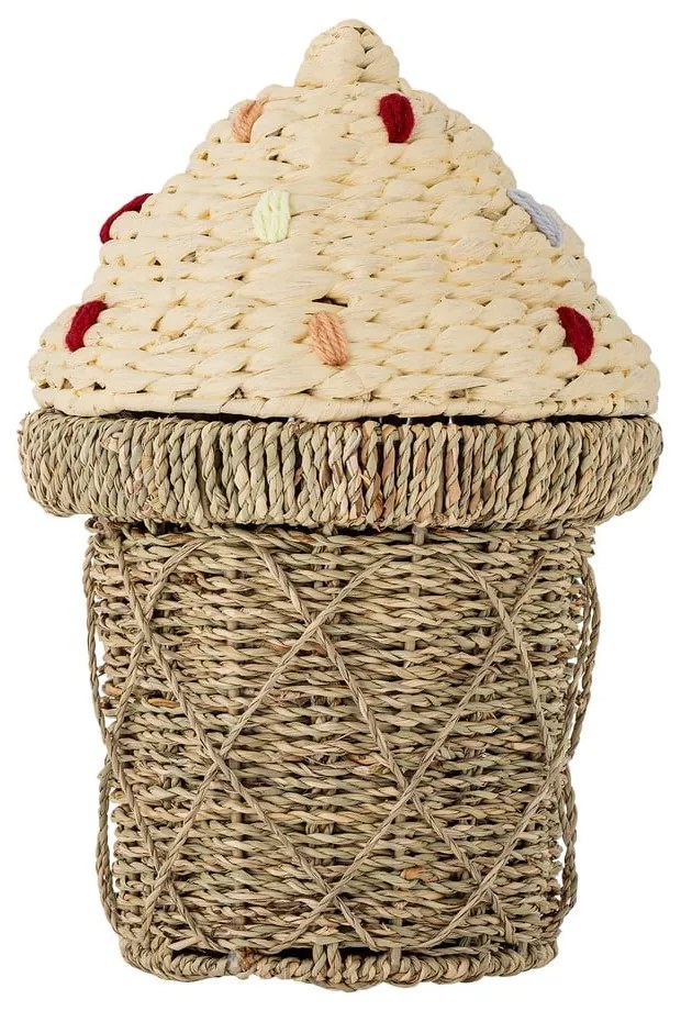 Cesta per giochi da bambino di colore naturale in erba marina ø 28x41 cm Cillie – Bloomingville Mini
