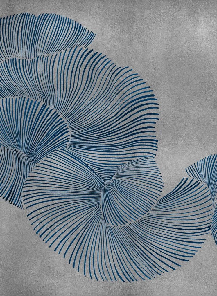 Coordonné Carta da parati panoramica Diving Moment - Silver