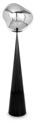 Melt Cone Fat Piantana Silver/Black - Tom Dixon