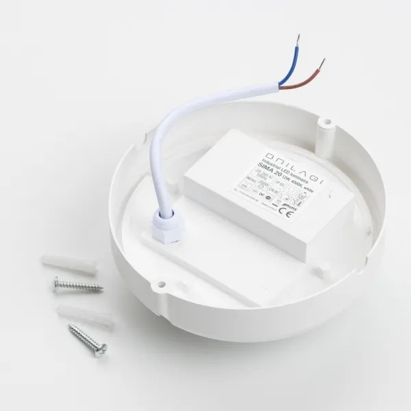 Brilagi - Plafoniera LED industriale SIMA LED/12W/230V IP65 bianco