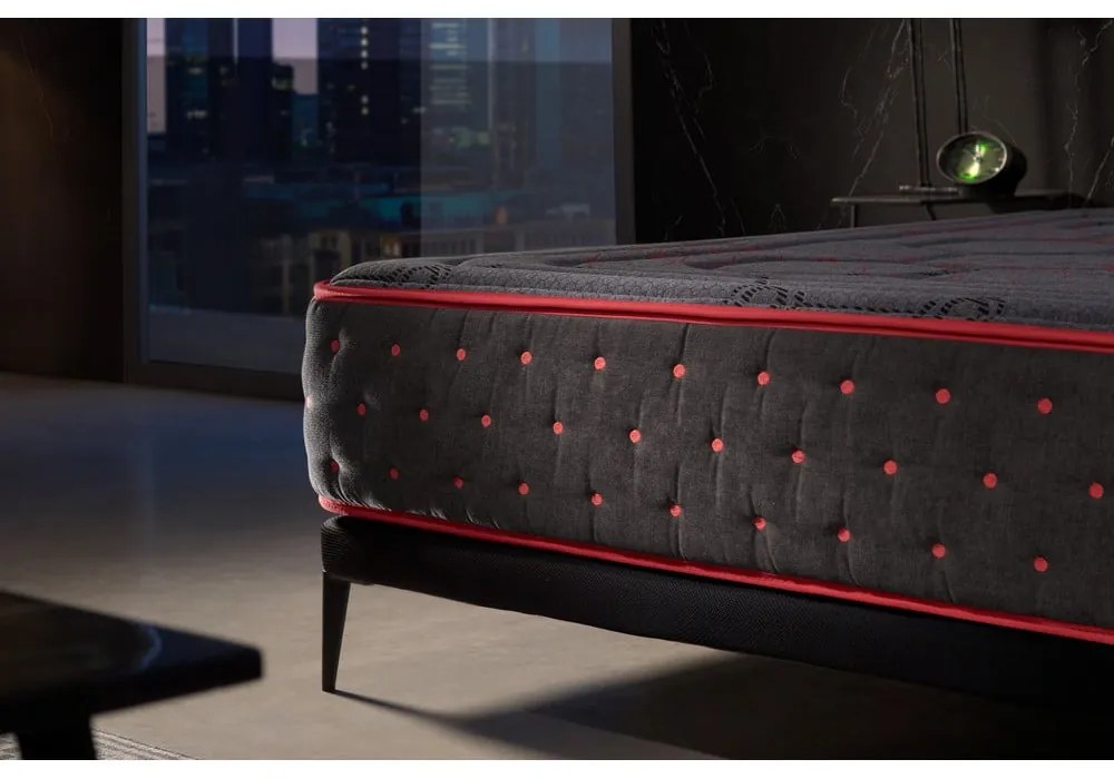 Materasso in schiuma bifacciale duro/medio duro 80x200 cm Hexaflex Moon - Moonia