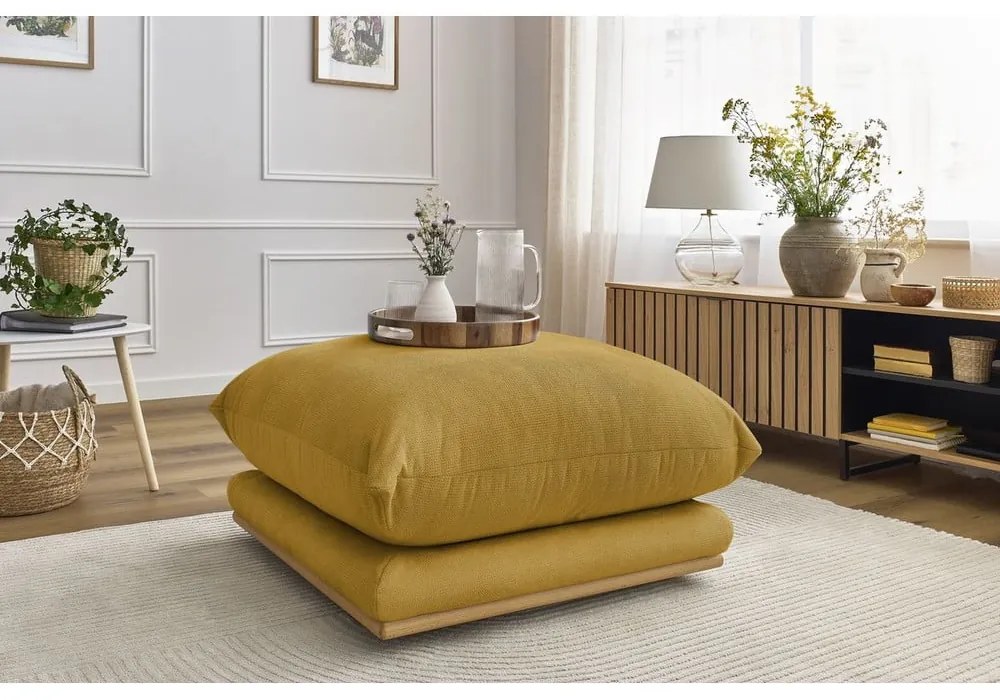 Poggiapiedi giallo Ernest – Bobochic Paris