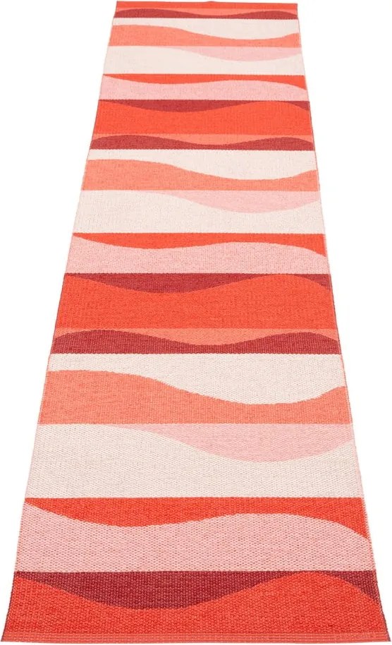 Passatoia da interno/esterno rossa 70x300 cm Urvi Fire – Pappelina