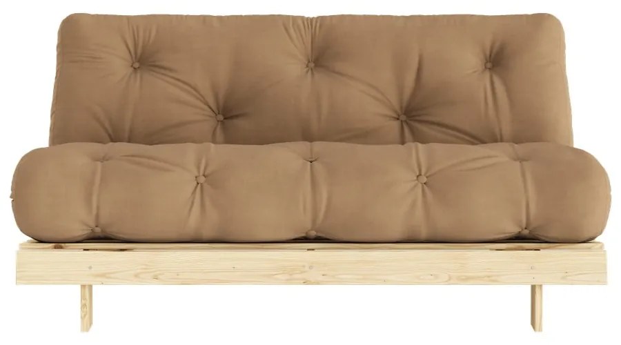 Divano letto marrone 160 cm Roots - Karup Design