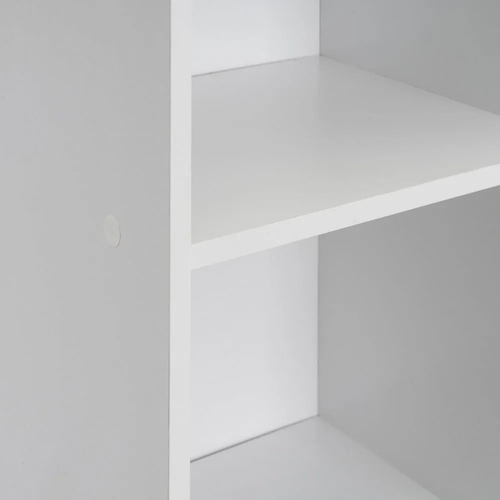Libreria bianca 30x106x24 cm Cube – Casa Selección