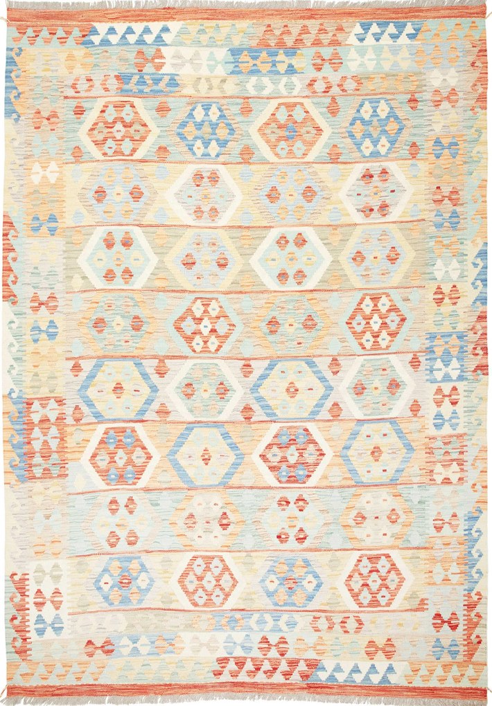 Kilim Tappeto 180x260 (Afghanistan) Tessuto A Mano
