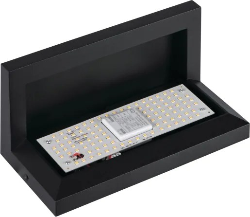 Kanlux 45817 - Applique da parete per esterni a LED LERTO LED/12W/230V IP54 nero