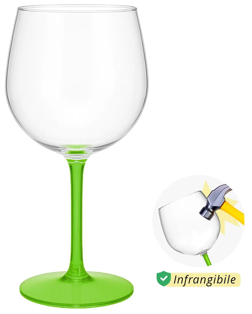 Calice cocktail in tritan 582 ml verde Ballon