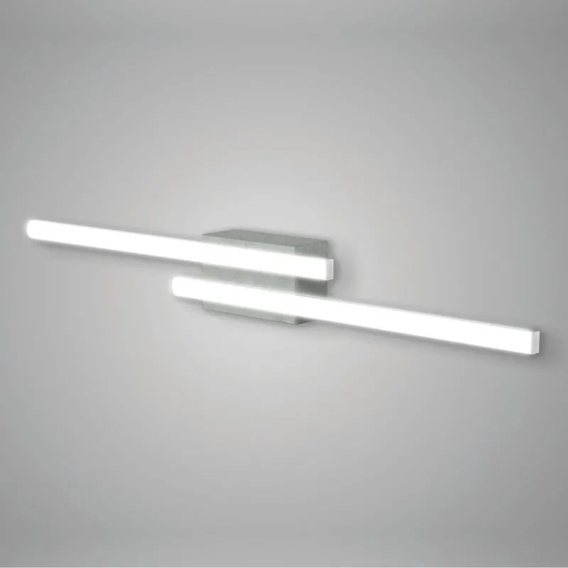 Applique LED moderno Kim bianco,, luce con 3 temperature di colore cct da bianco caldo a bianco freddo