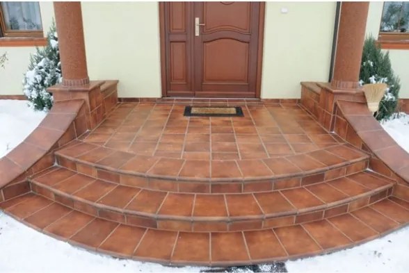 Angolo In Klinker 33x33 Da Esterni Spessore 18 mm Smaltato Albany Teka Gres Aragon