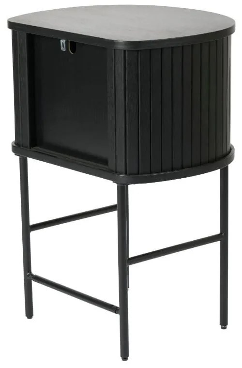 Comodino nero Nola – Unique Furniture