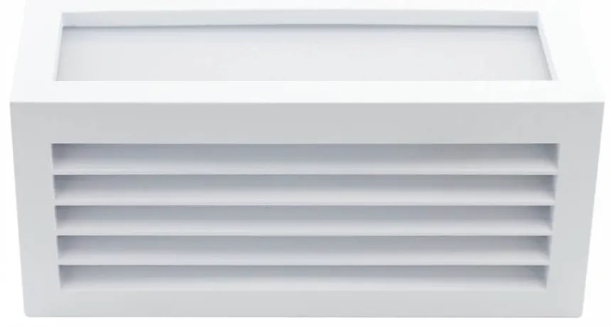 Applique Line Design - E27 Bianca IP65 per Esterni Base E27