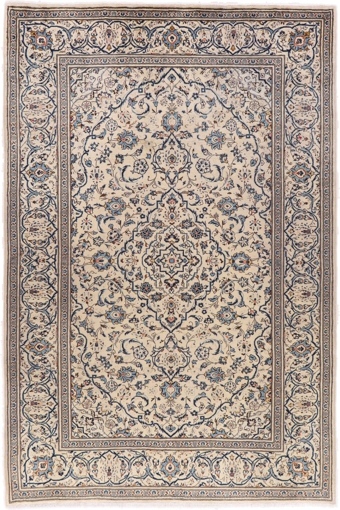 Kashan Tappeto 300x200 (Iran) Annodato A Mano