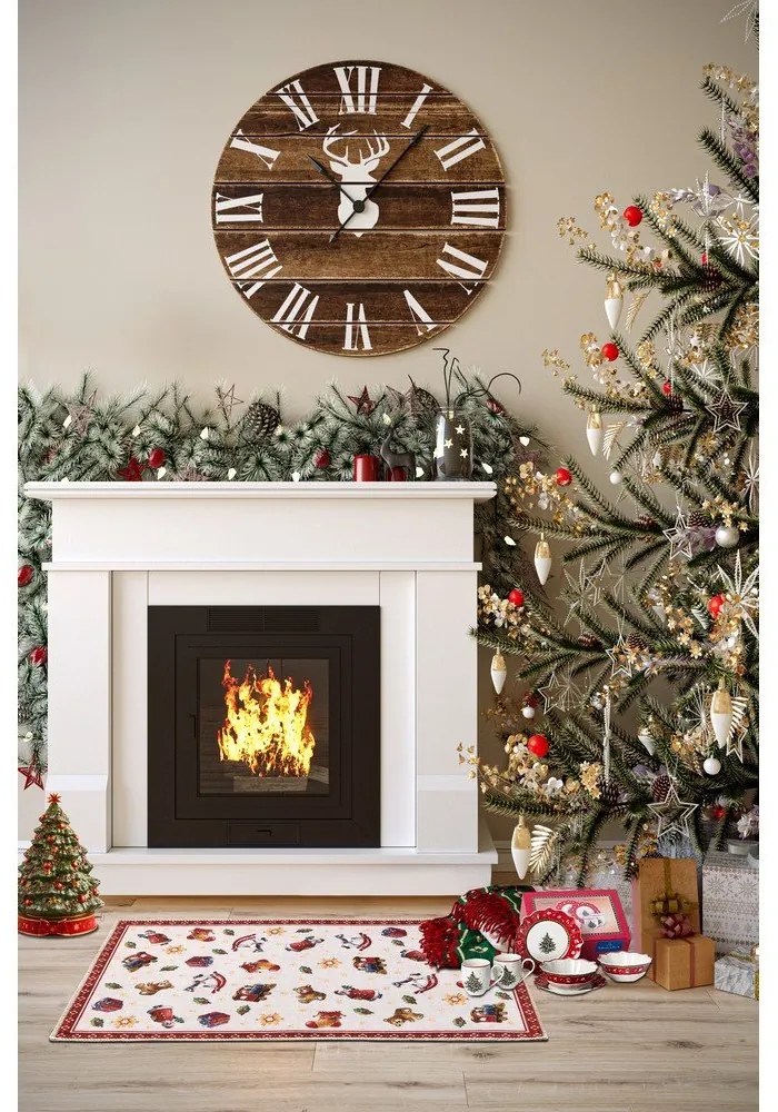 Tappeto rosso con motivo natalizio 50x80 cm Red Christmas - Villeroy&amp;Boch