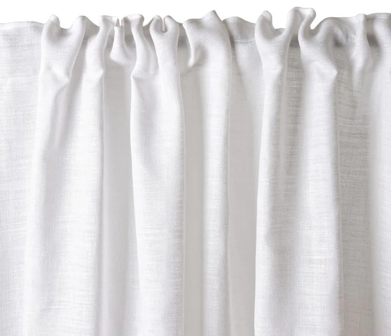 Tenda Dania bianco, passanti nascosti 140x320 cm