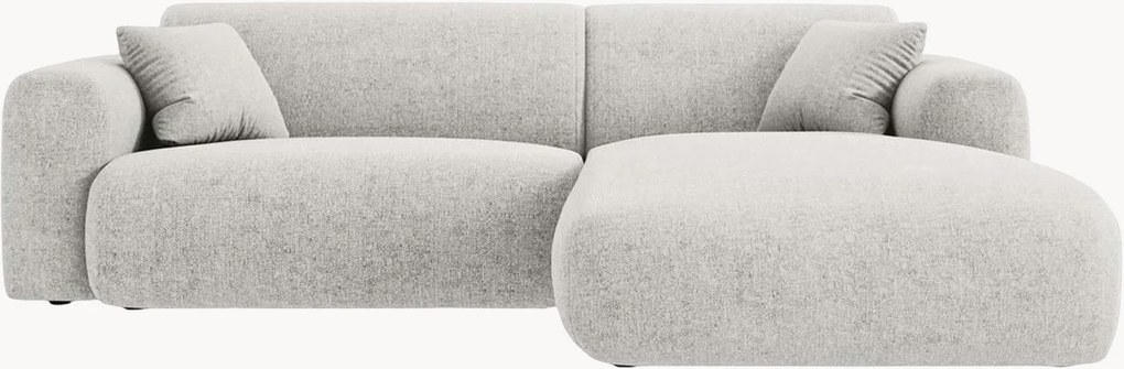 Divano angolare in ciniglia Nolio