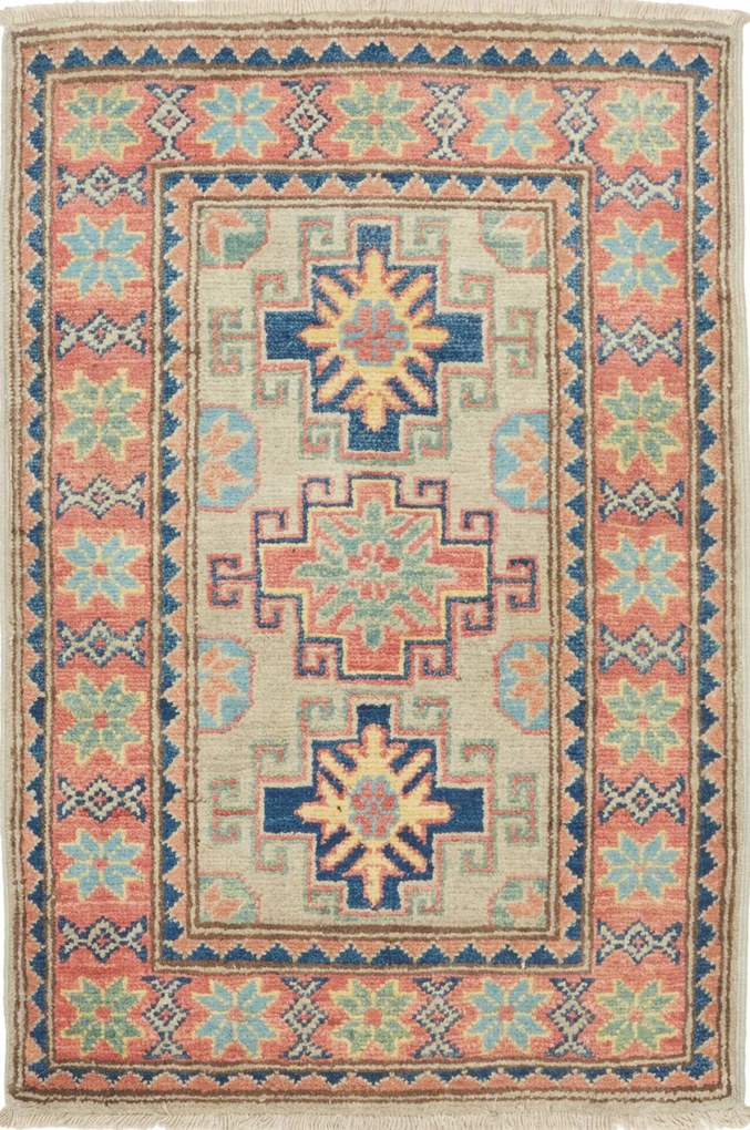 Kazak Tappeto 60 x 90 (Pakistan) Annodato A Mano