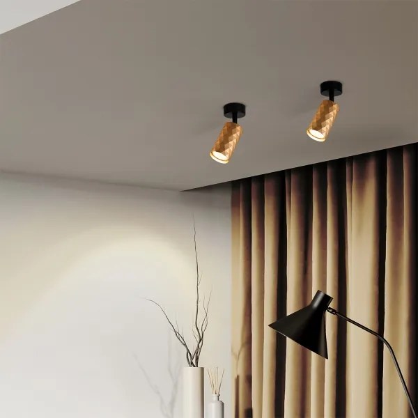 Brilagi - Faretto LED RGBW dimmerabile SELE DIAMANT 1xGU10/4,8W/230V oro