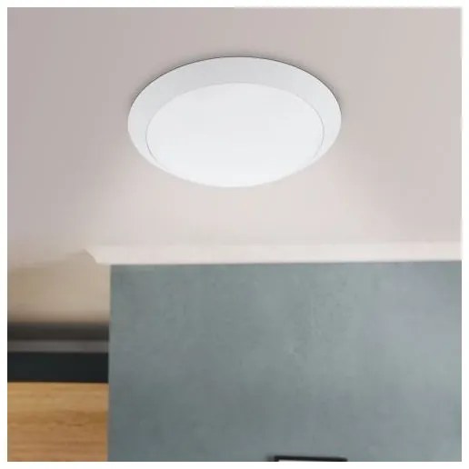 Eglo 97254 - Lampada da soffitto per bagno PILONE LED/11W/230V bianca IP44