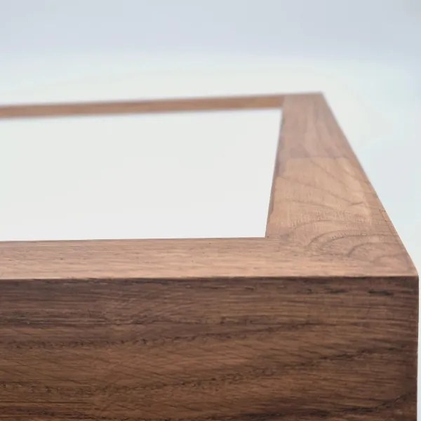 Brilagi - Lampada da bagno LED WOODY FRAME LED/40W/230V 60x60 IP44 rovere ciliegio