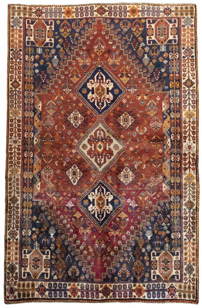 Tappeto persiano 170x260 Rosso (Iran) Annodato A Mano