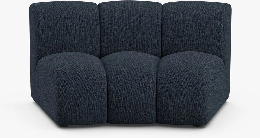 Modulo semicircolare Lupine in tessuto strutturato – L154 cm