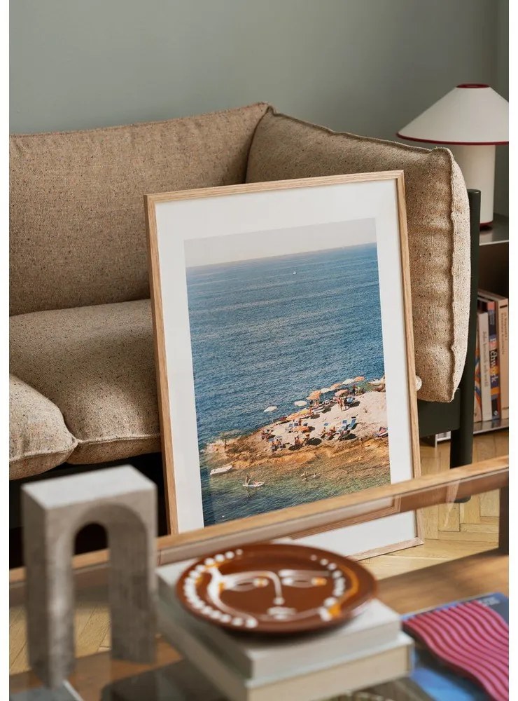 Poster 30x40 cm Ponza Tangerine – Anna Pihan – The Poster Club