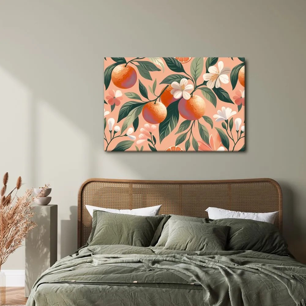 Quadro su tela – Giardino di aranci