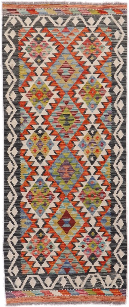 Kilim Tappeto orientale 190 x 80 (Afghanistan) Tessuto A Mano