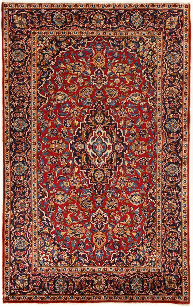 Kashan Tappeto persiano 230 x 140 (Iran) Annodato A Mano