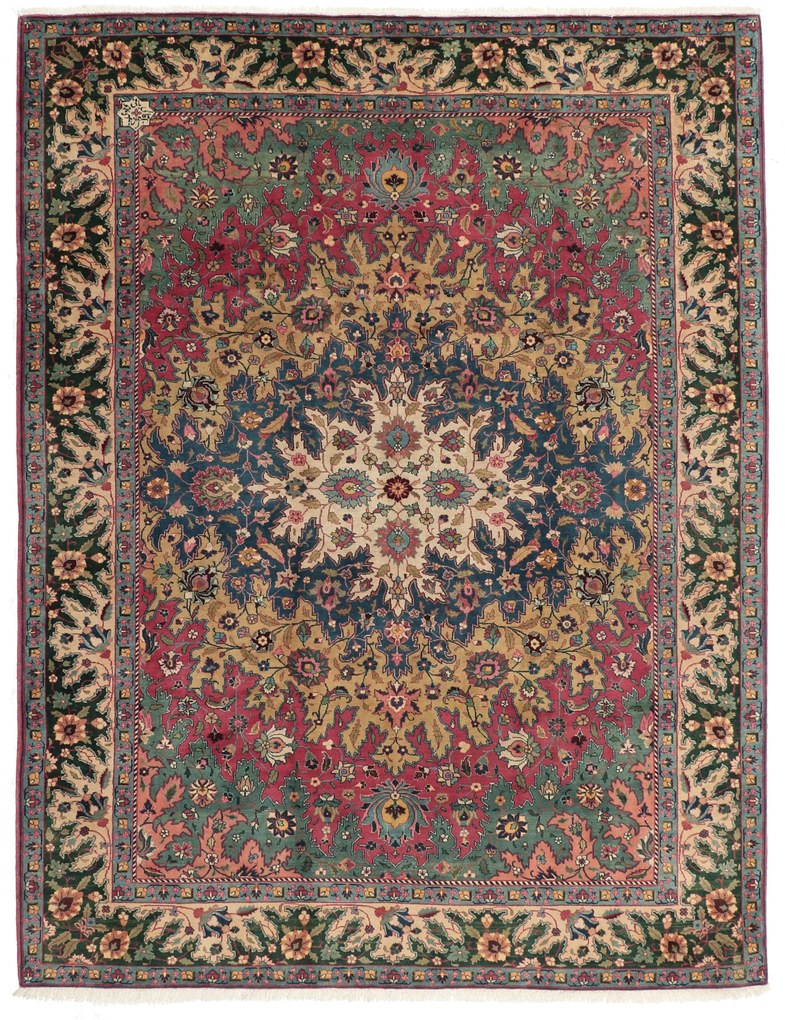 Tabriz Tappeto persiano 300 x 230 (Iran) Annodato A Mano