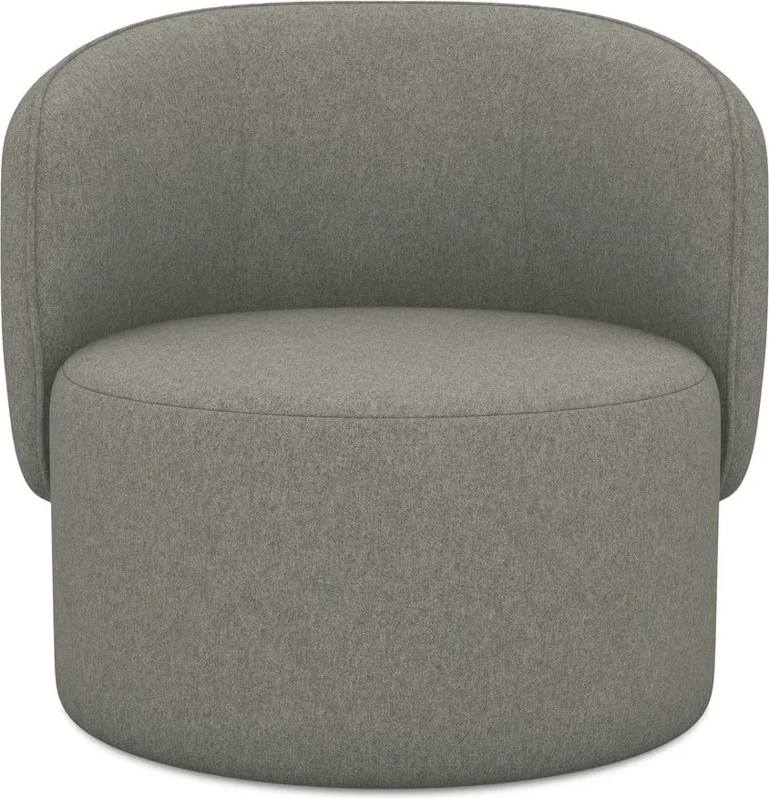 Poltrona grigia Ipo – Makamii