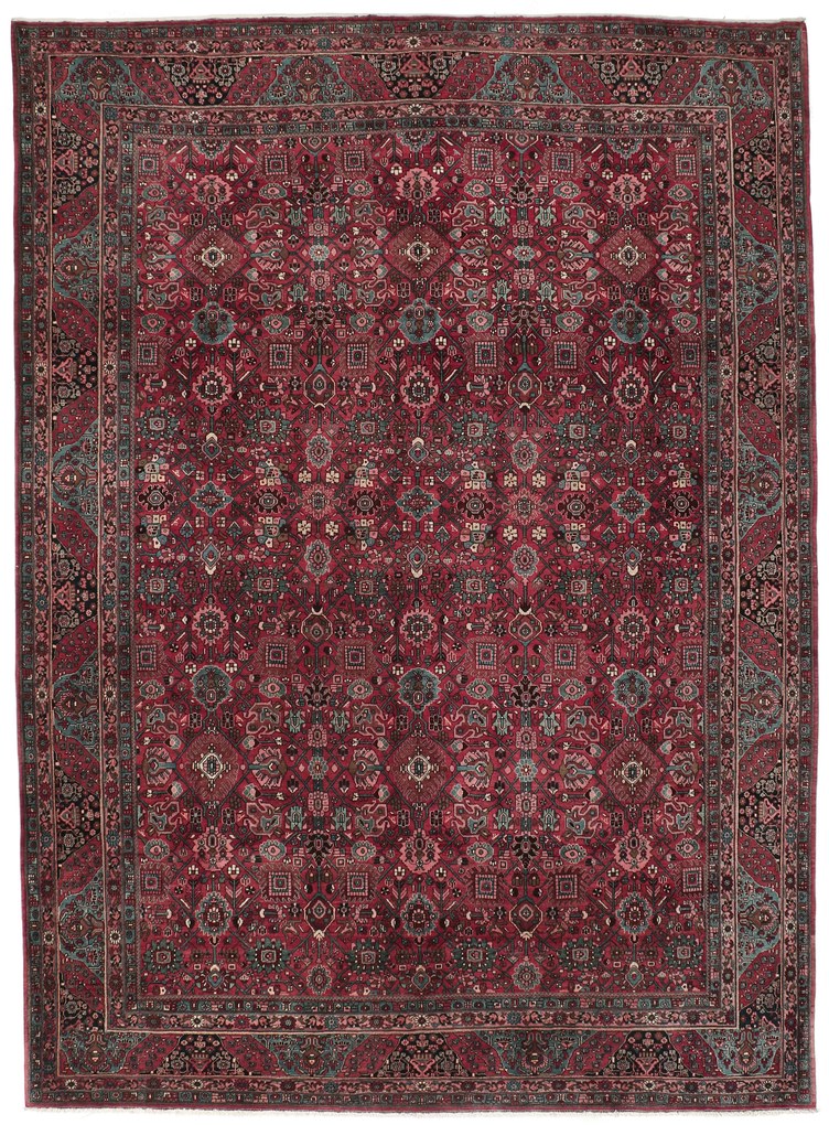 Bidjar Tappeto 390 x 290 (Iran) Annodato A Mano