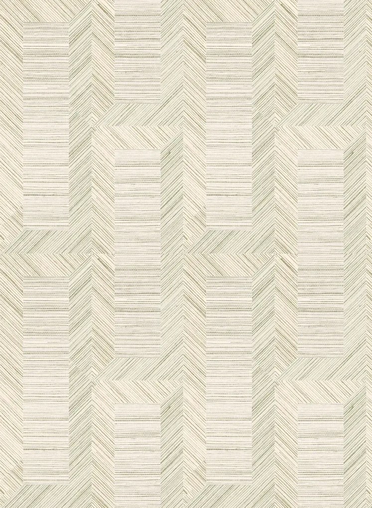 Arte International Carta da parati Biseau - Warm White