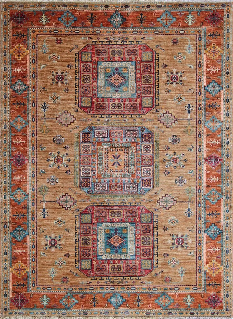 Kazak Tappeto 200 x 150 (Pakistan) Annodato A Mano