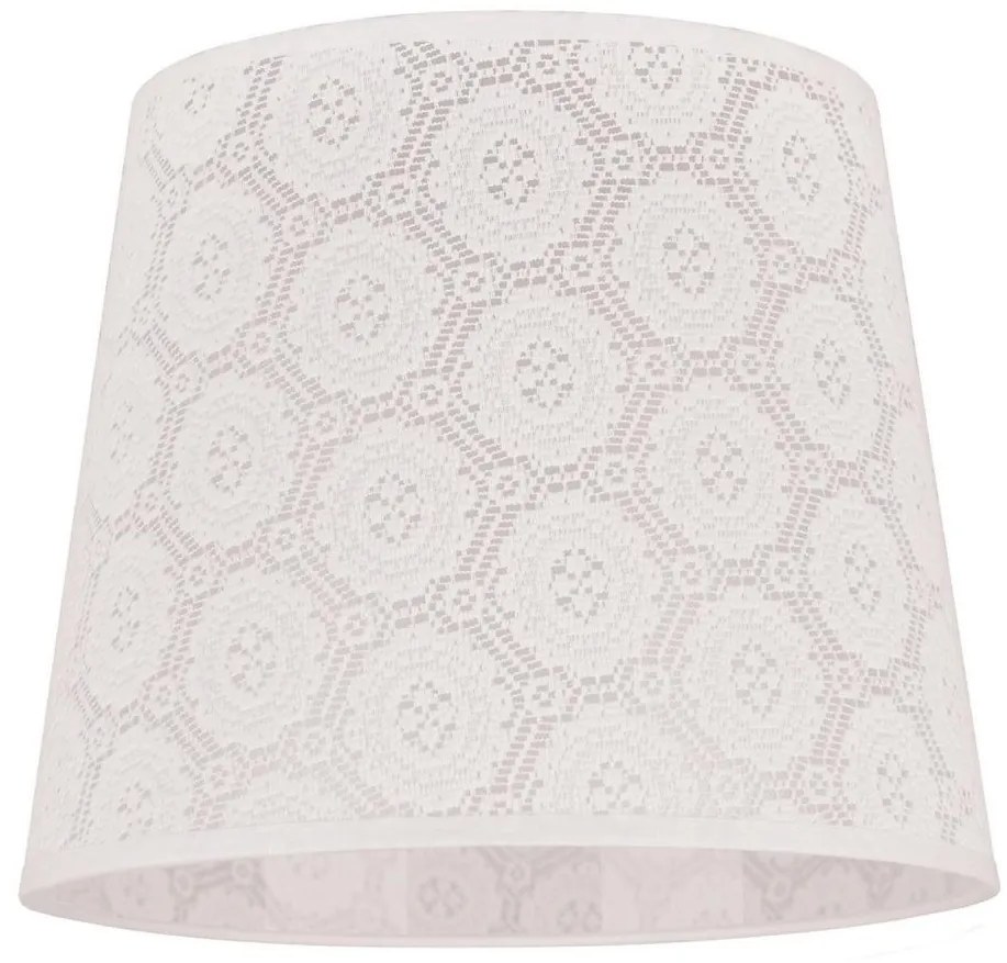 Duolla - Paralume per lampada da tavolo CLASSIC M E27 diametro 24 cm bianco