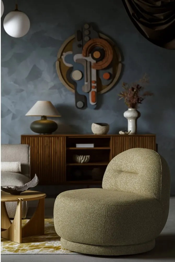 Poltrona gialla Ovo – Miuform