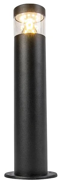 Lampada da esterno moderna nera 40 cm IP44 con LED - Roxy